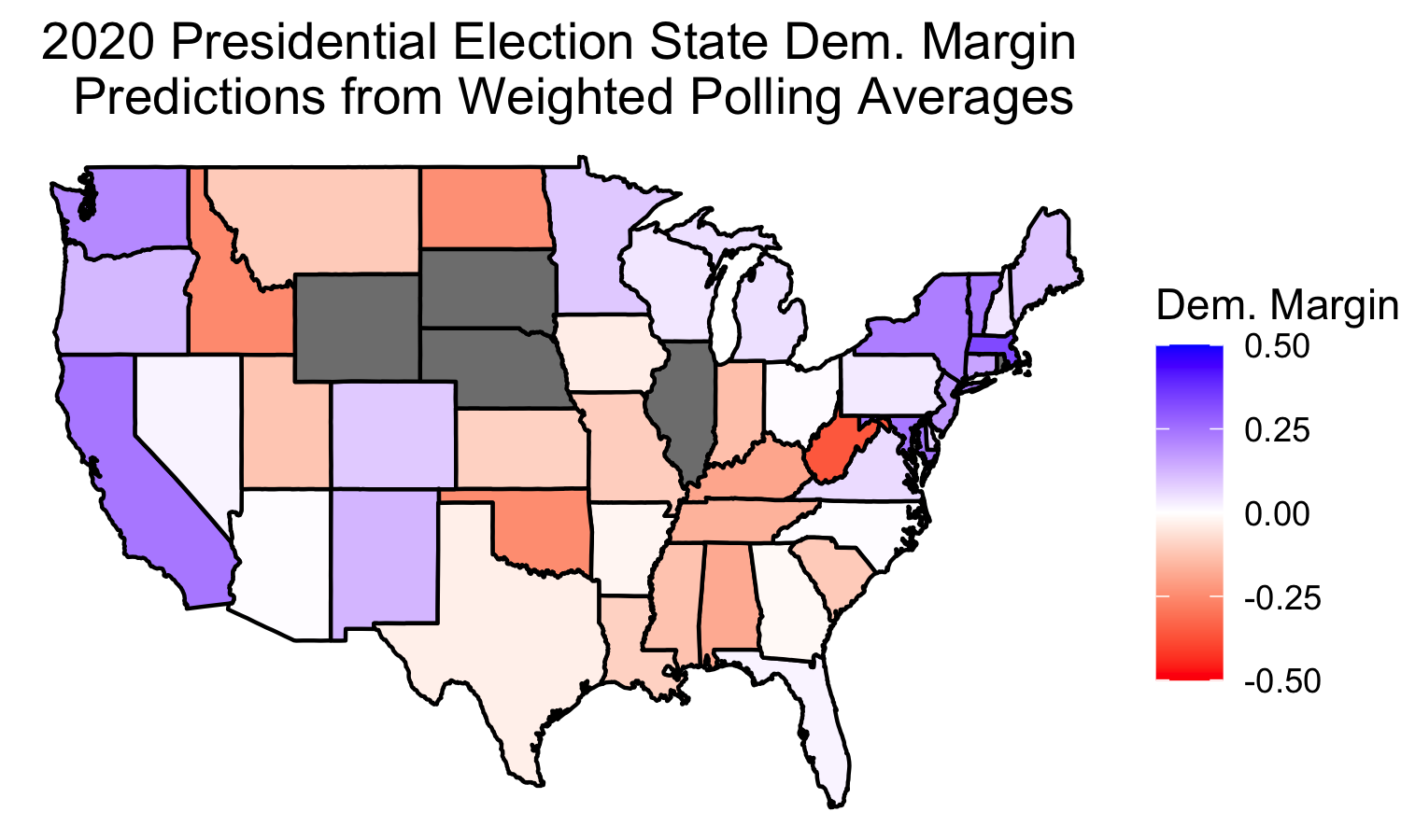 Presidential Predictions by State Polls